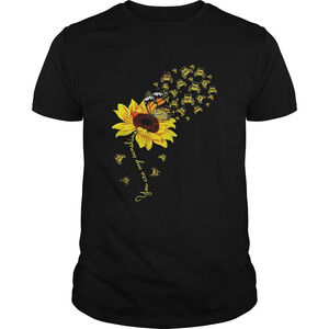 Sunflower Butterfly Jeep You Are My Sunshine Shirt